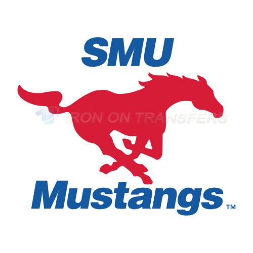 Southern Methodist Mustangs Iron-on Stickers (Heat Transfers)NO.6286